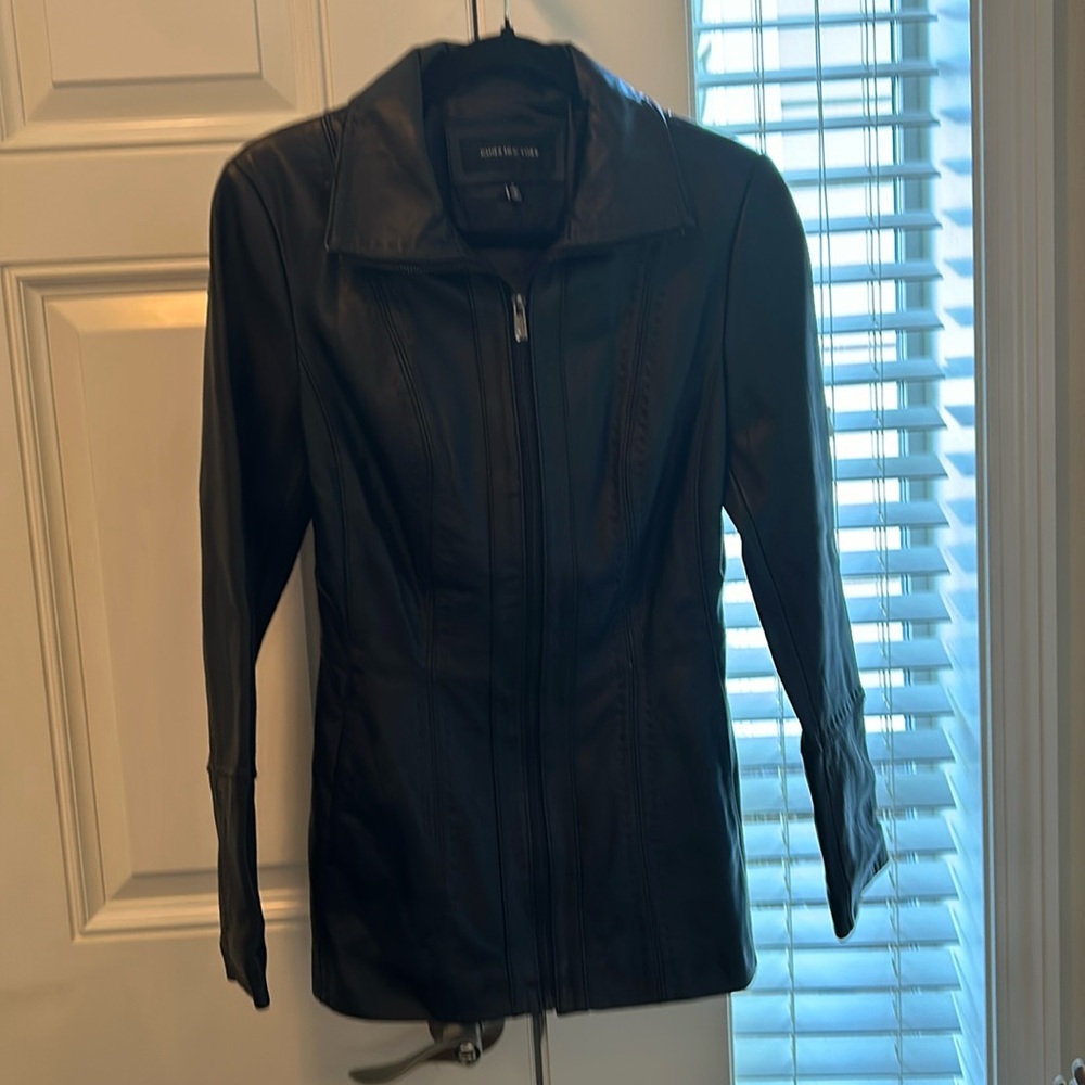 Leather jacket